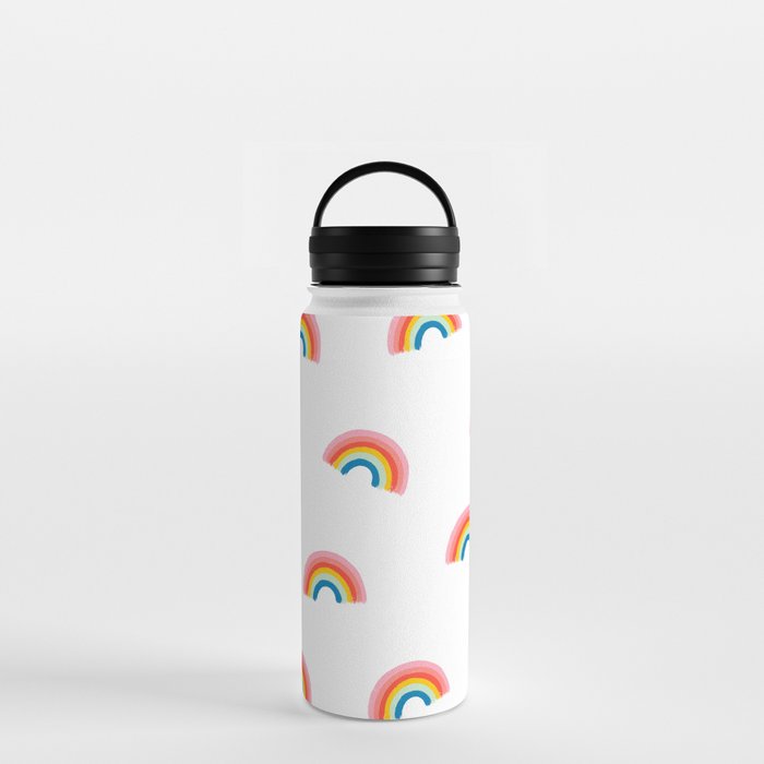 Happy Rainbow Water Bottle