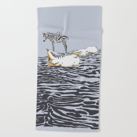 RESTING WITH YOU Beach Towel
