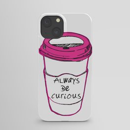 Coffee And Wisdom iPhone Case