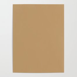 Wood brown color. Solid color. Poster