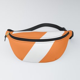 Number 7 (White & Orange) Fanny Pack