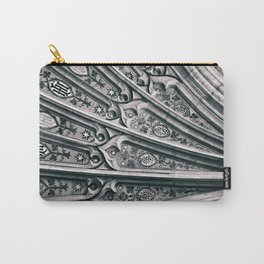 Repeat Carry-All Pouch | Black and White, Pattern, Architecture, Photo 