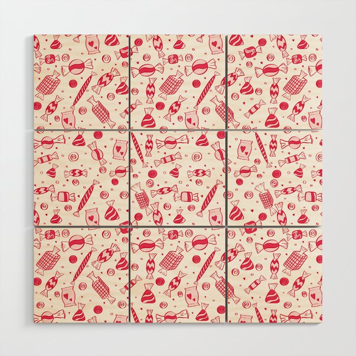 V-Day Sweet Treat Wood Wall Art