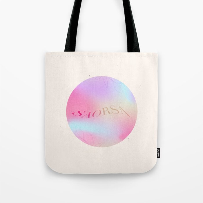 saorsa - freedom gradient energy vintage abstract pastel art  Tote Bag