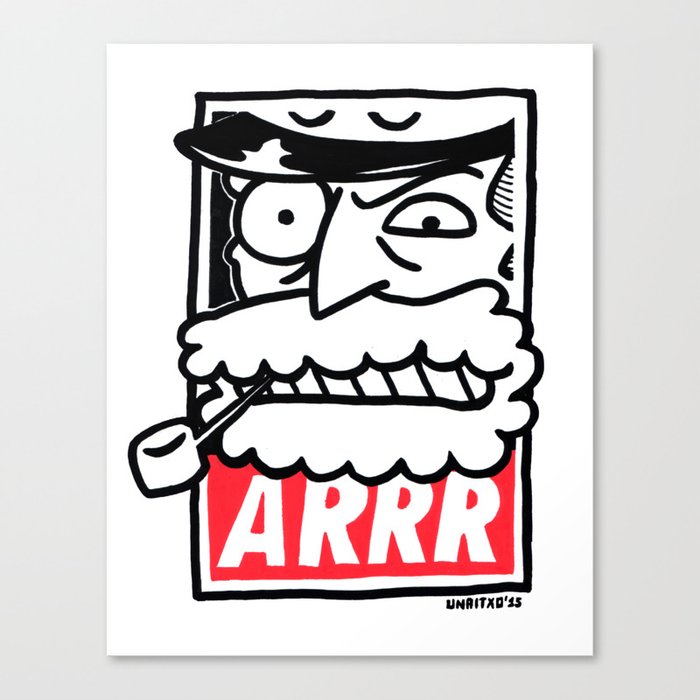 "ARRR" Canvas Print