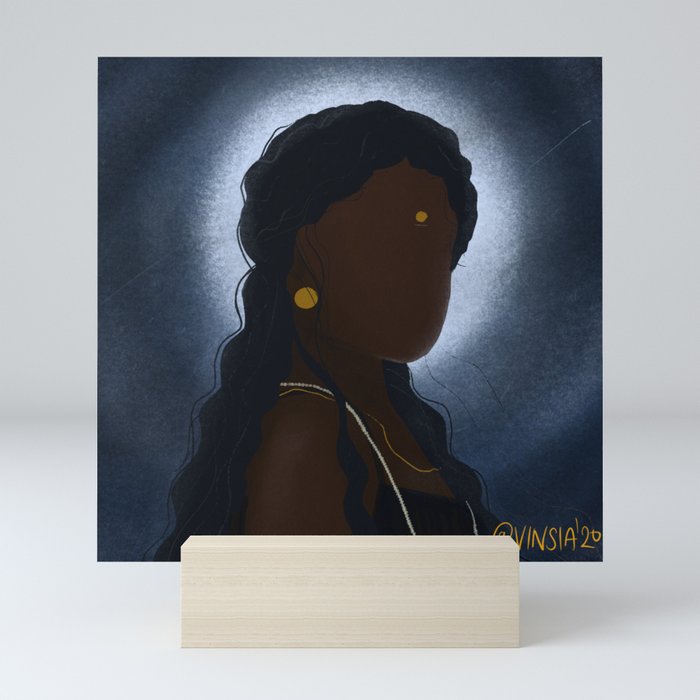 Nila | Moon Mini Art Print