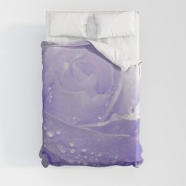 Rose with Drops 085 Duvet Cover