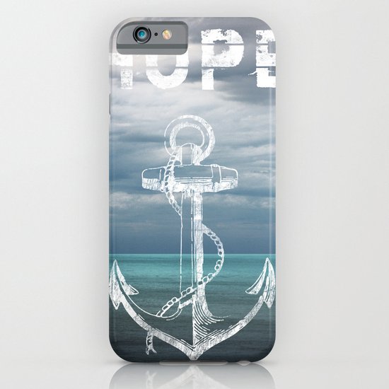 Hope Anchor iPhone & iPod Case