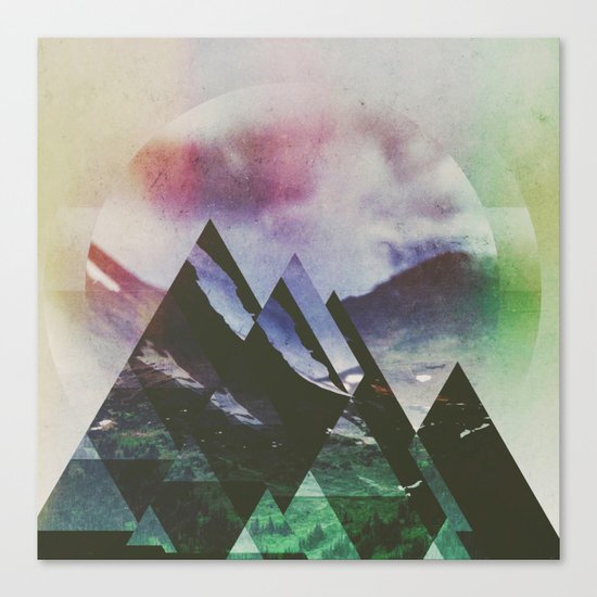Fractions B09 Canvas Print