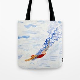 Swimmer - diving Tote Bag