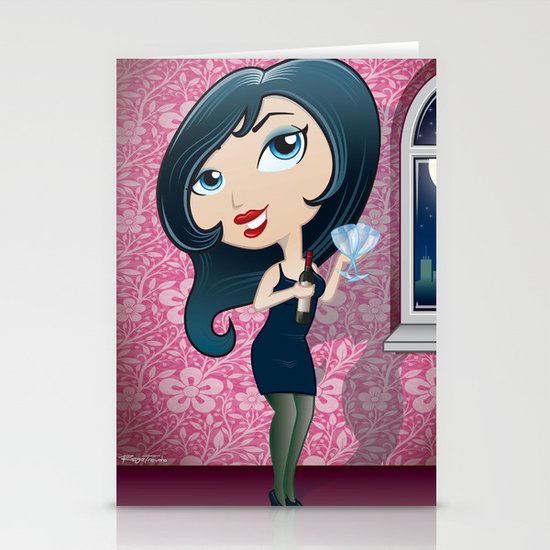 Sexy invite Stationery Cards