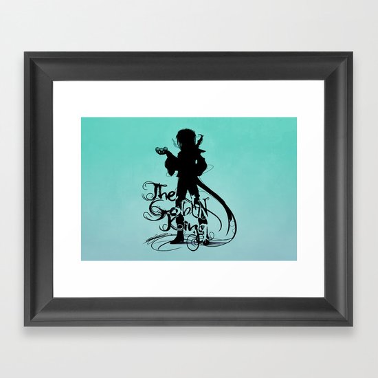 The Goblin King Framed Art Print