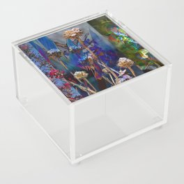 Spring Returns With Persephone Garden Collage Acrylic Box
