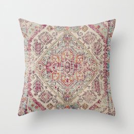 Oriental Carpet Artwork Throw Pillow