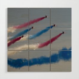 Red Arrows Wood Wall Art