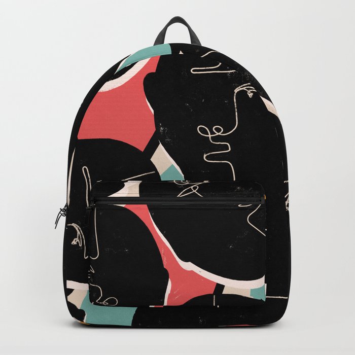 faces portrait  Backpack