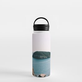 Spain Photography - Islands In The Spanish Sea Water Bottle