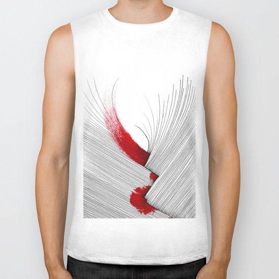 Impact (white version) Biker Tank
