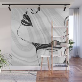 Sensual Portrait Art - Marbled Seduction - Sharon Cummings Wall Mural