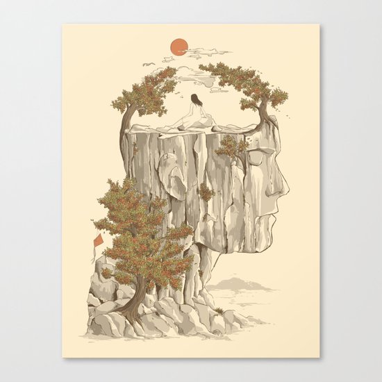 A Beautiful Mind Canvas Print