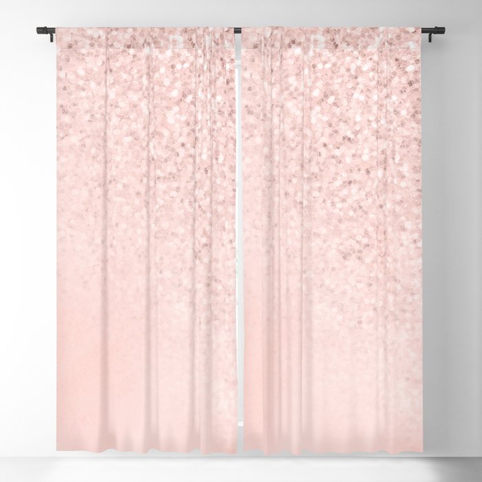 She Sparkles Rose Gold Pastel Light, Curtains That Block Out Light