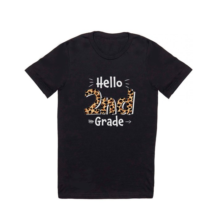 Hello 2nd Grade Back To School T Shirt