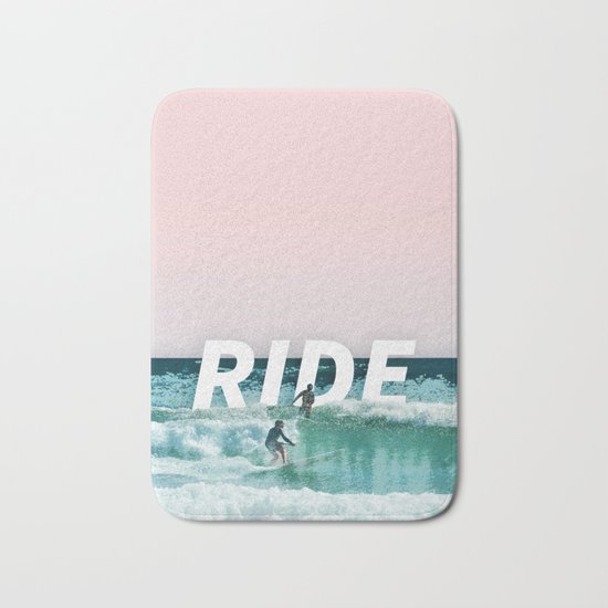 Ride The Waves Bath Mat
