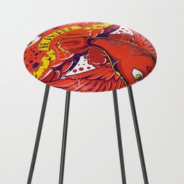 Missile with Wings Counter Stool