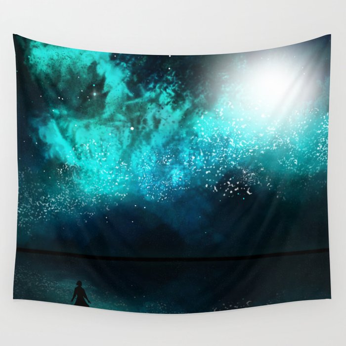 The 9th Gate Wall Tapestry