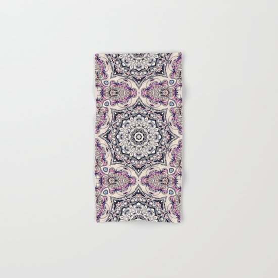 Abstract Octagonal Mandala Hand & Bath Towel