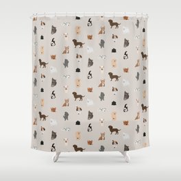 dogs Shower Curtain