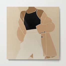 Tank Top Metal Print