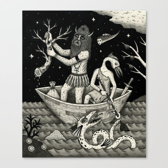 The Acquisition Canvas Print