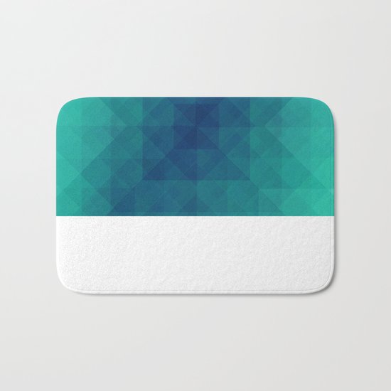 Emerald dreams Bath Mat