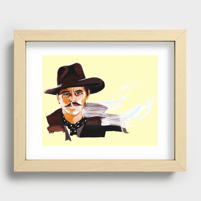 Tombstone (Film, 1993) Doc Holliday "I'm Your Huckleberry" * SUNRISE FILL * Recessed Framed Print