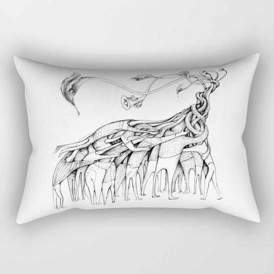 Freedom of Speech Rectangular Pillow
