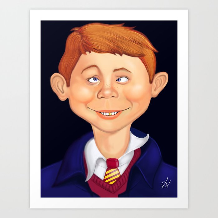 Alfred E Neuman Custom New Art Poster Print Wall Decor
