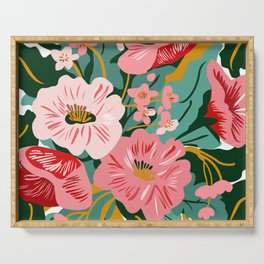 5flower Serving Tray