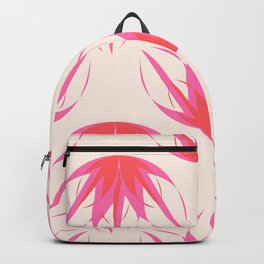 waterlily in pink Backpack | Decorated, Curated, Spring, Pattern, Pink, Waterlily, Graphicdesign, Color, Exotic, Digital 