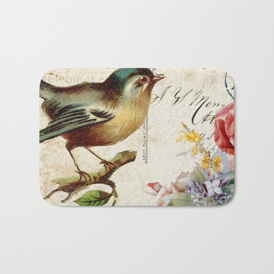 Sweet bird #2 Bath Mat