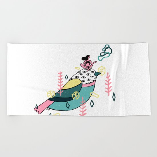 Bird Beach Towel