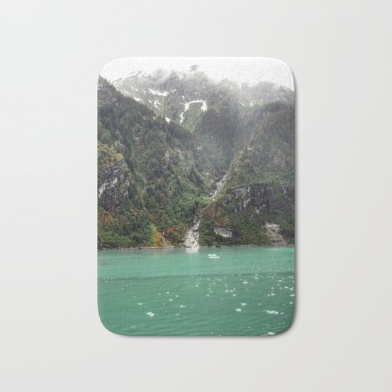 Green Landscape Bath Mat
