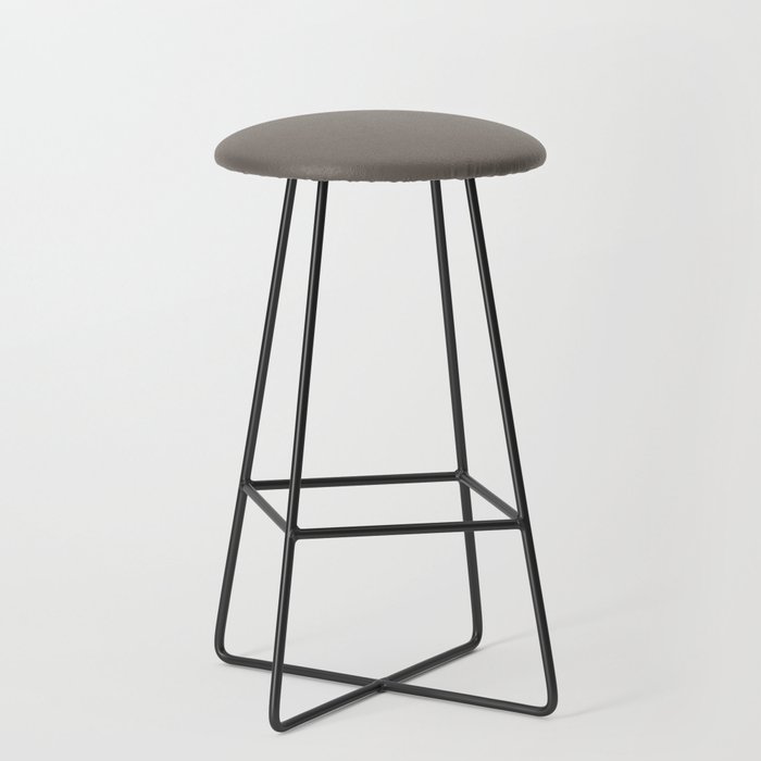 Dark Midtone Tree Bark Gray - Grey Solid Color Pairs PPG Deconstruction PPG1006-6 Bar Stool