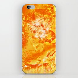 Fruit Punch Yellow Abstract iPhone Skin
