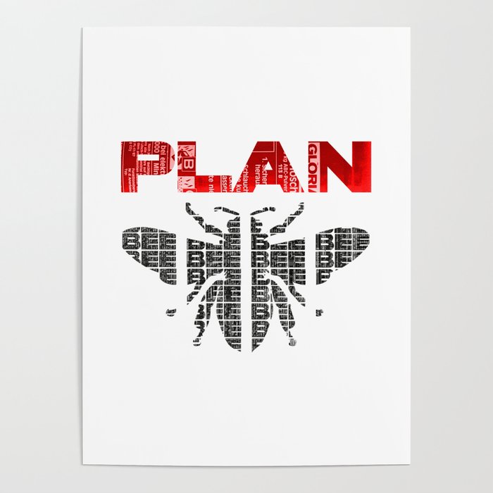 Plan Bee Poster