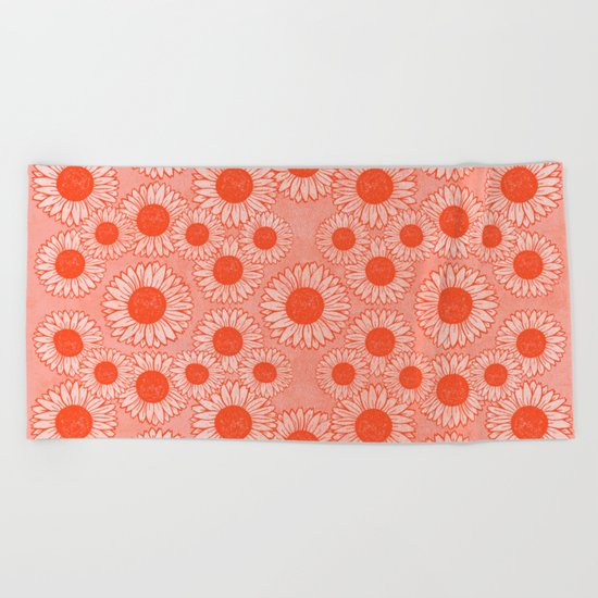Daisies Beach Towel