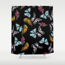 Monarch Butterly Shower Curtain