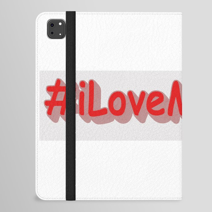 "#iLoveMichigan " Cute Design. Buy Now iPad Folio Case