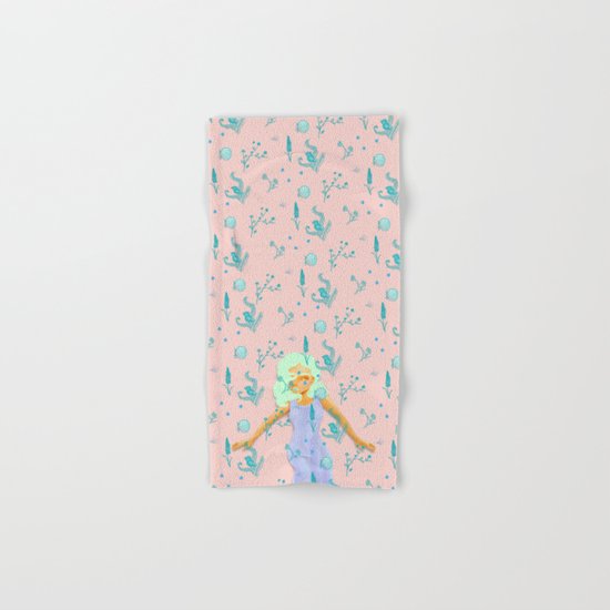 Design Based in Reality Pink Hand & Bath Towel