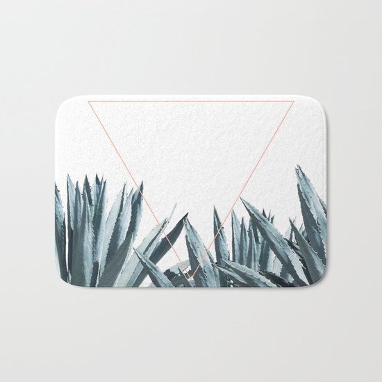 Agave Triangle Bath Mat